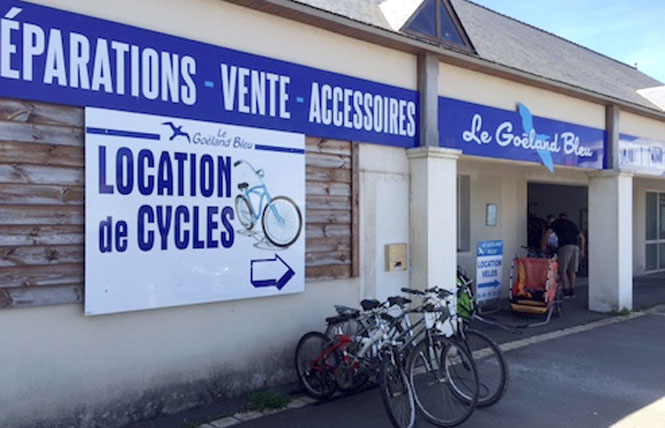 Le Goëland loueur de vélos